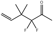 5-Hexen-2-one,  3,3-difluoro-4,4-dimethyl- Struktur