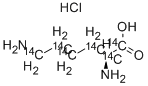 L-LYSINE-UL-14C Struktur