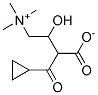 cyclopropanecarbonylcarnitine Struktur