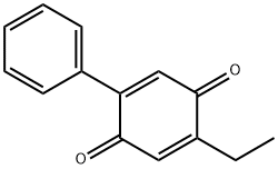 2,5-Cyclohexadiene-1,4-dione, 2-ethyl-5-phenyl- (9CI) Struktur