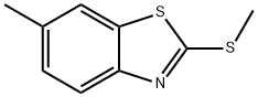 Benzothiazole, 6-methyl-2-(methylthio)- (7CI,8CI,9CI) Struktur