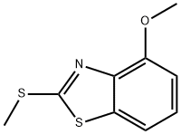 Benzothiazole, 4-methoxy-2-(methylthio)- (7CI,8CI,9CI) Struktur