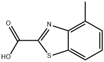 2-Benzothiazolecarboxylicacid,4-methyl-(7CI,8CI) Struktur