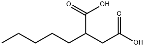 2-AMYL SUCCINIC ACID Struktur