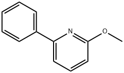 2-Methoxy-6-phenylpyridine Struktur