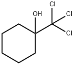 1-(trichloromethyl)cyclohexan-1-ol Struktur