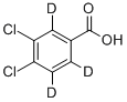 3,4-DICHLOROBENZOIC-2,5,6-D3 ACID Struktur