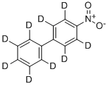 4-NITRODIPHENYL-D9 Struktur