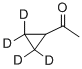 CYCLOPROPYL-2,2,3,3-D4 METHYL KETONE Struktur