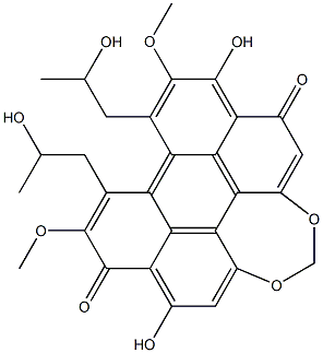 CERCOSPORIN Struktur