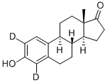 ESTRONE-2,4-D2 Struktur