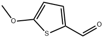 5-Methoxythiophene-2-carbaldehyde Struktur