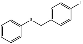 4-FLUOROBENZYL PHENYL SULFIDE Struktur