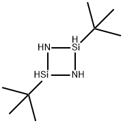 1,3-BIS(TERT-BUTYL)CYCLODISILAZANE Struktur