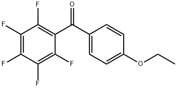 4-ETHOXY-2' 3' 4' 5' 6'-PENTAFLUOROBENZ& Struktur