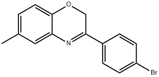 3-(4-BROMOPHENYL)-6-METHYL-2H-1 4-BENZO& Struktur