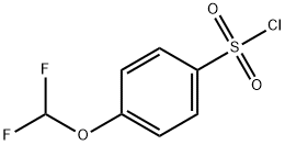 4-(Difluoromethoxy)benzenesulfonyl chloride Struktur