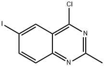 6-IODO-4-CHLORO-2-METHYL-QUINAZOLINE Struktur