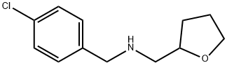 (4-CHLORO-BENZYL)-(TETRAHYDRO-FURAN-2-YLMETHYL)-AMINE Struktur