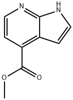 MEHYL-7-AZAINDOLE-4-CARBOXYLATE Struktur