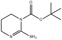 1(4H)-Pyrimidinecarboxylicacid,2-amino-5,6-dihydro-,1,1-dimethylethylester Struktur