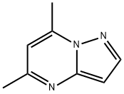 5,7-Dimethylpyrazolo[1,5-a]pyrimidine Struktur