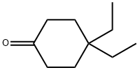 4,4-diethylcyclohexanone Struktur