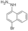 (4-BROMO-NAPHTHALEN-1-YL)-HYDRAZINE Struktur