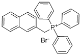 (2-NAPHTHYLMETHYL)(TRIPHENYL)PHOSPHONIUM BROMIDE Struktur