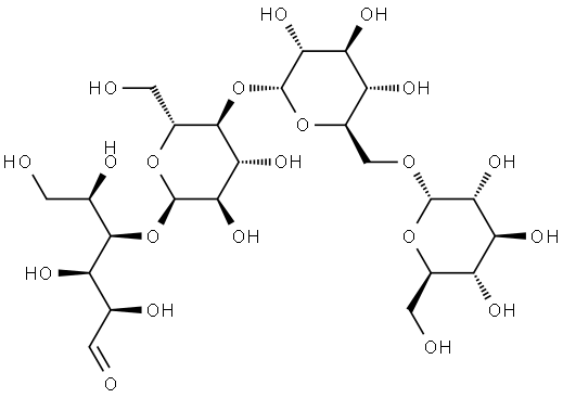 glucose tetrasaccharide Struktur