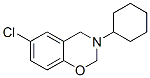 6-Chloro-3-cyclohexyl-3,4-dihydro-2H-1,3-benzoxazine Struktur