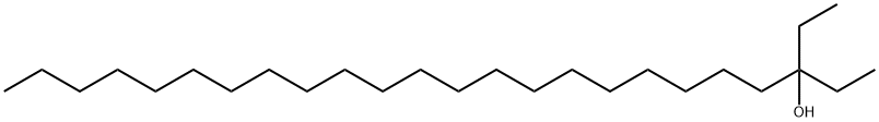 3-ethyltetracosan-3-ol Struktur