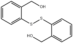 (2-([2-(HYDROXYMETHYL)PHENYL]DISULFANYL)PHENYL)METHANOL Struktur