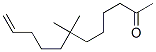 7,7-Dimethyl-11-dodecen-2-one Struktur