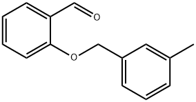 2-[(3-METHYLBENZYL)OXY]BENZALDEHYDE Struktur