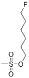 6-Fluorohexyl=methanesulfonate Struktur