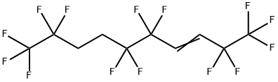 1,1,1,2,2,5,5,6,6,9,9,10,10,10-Tetradecafluoro-3-decene Struktur