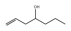 1-HEPTEN-4-OL Struktur