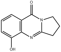 Pyrrolo[2,1-b]quinazolin-9(1H)-one,  2,3-dihydro-5-hydroxy- Struktur