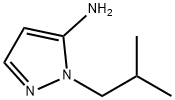 1-(2-甲基丙基)-1H-吡唑-5-胺 結(jié)構(gòu)式