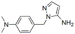 1-[4-(DIMETHYLAMINO)BENZYL]-1H-PYRAZOL-5-AMINE Struktur