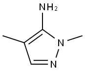 1H-Pyrazol-5-amine,1,4-dimethyl-(9CI) Struktur