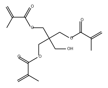 PENTAERYTHRITOL TRIMETHACRYLATE Struktur