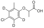 MECOPROP D3 Struktur