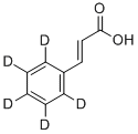 TRANS-CINNAMIC-D5 ACID Struktur