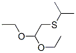 2-(Isopropylthio)acetaldehydediethyl acetal Struktur