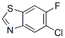 Benzothiazole, 5-chloro-6-fluoro- (9CI) Struktur