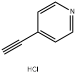 4-Ethynylpyridine hydrochloride Struktur