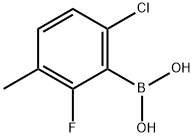 2-CHLORO-6-FLUORO-5-METHYLPHENYLBORONIC ACID price.