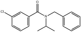 N-Benzyl-3-chloro-N-isopropylbenzaMide, 97% Struktur